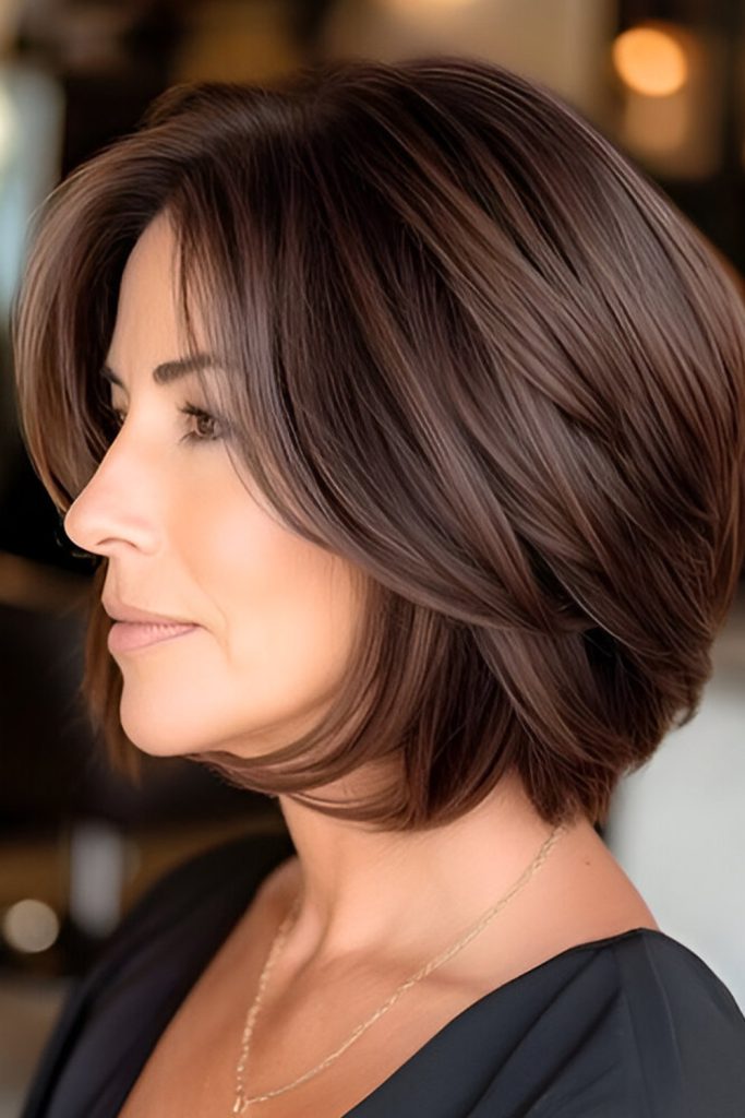 Short Feathered Bob