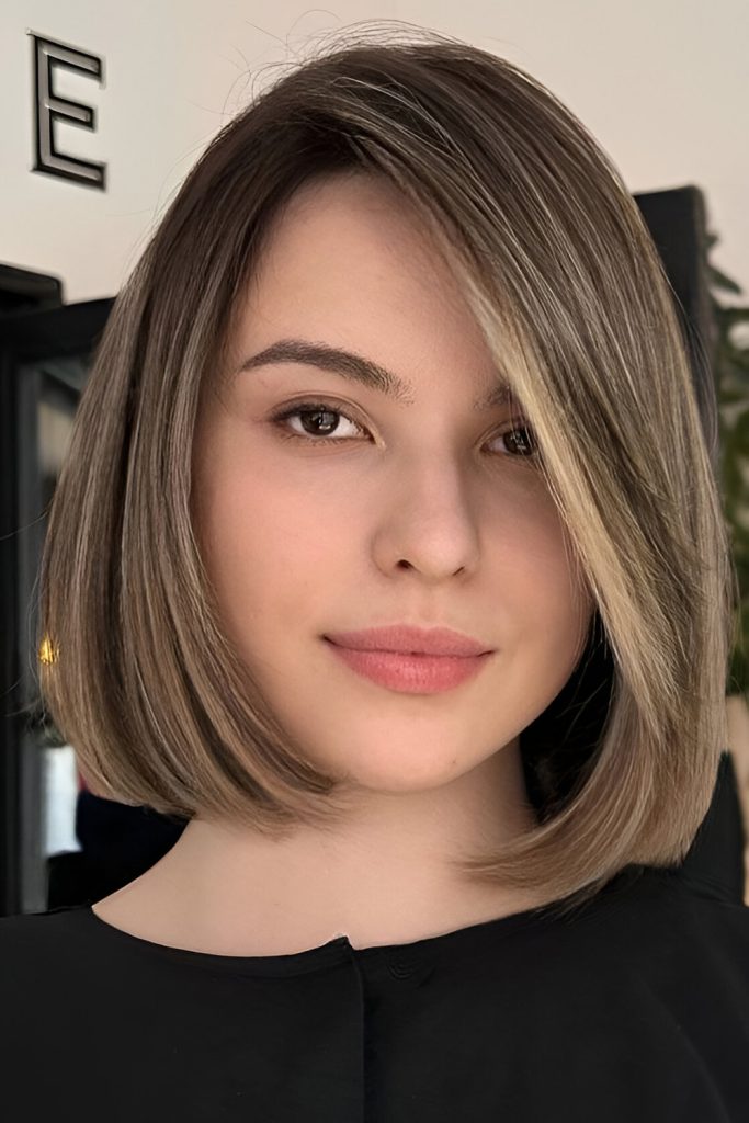 Sleek Side Part