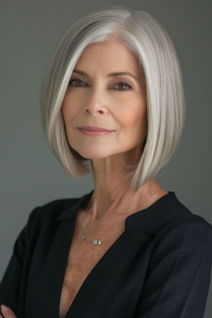 Sleek Straight Bob