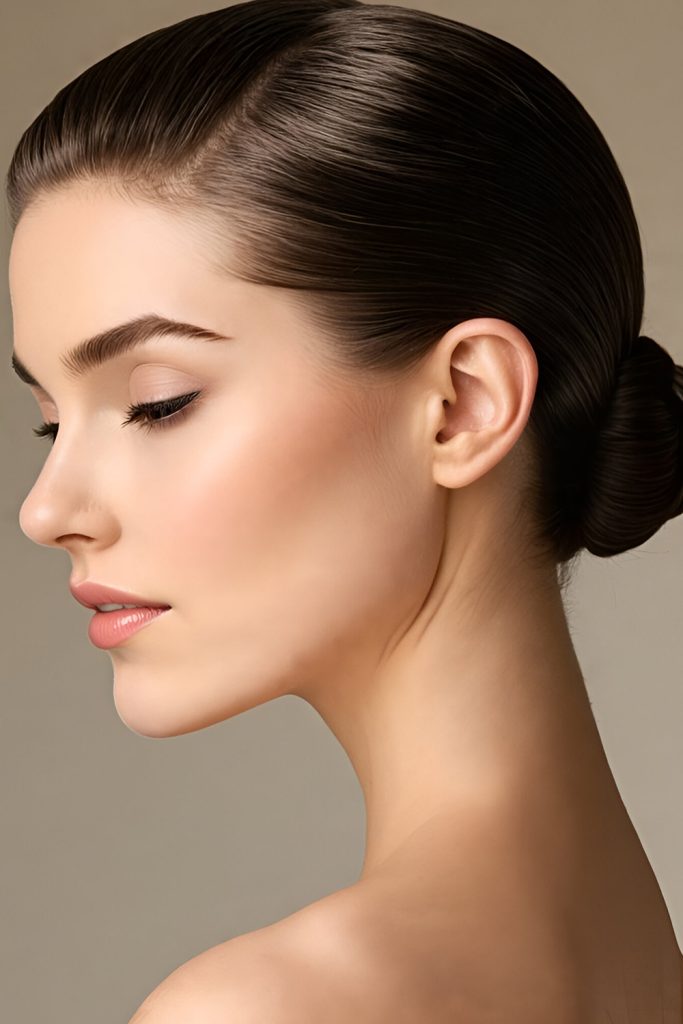 Slicked Back Bun