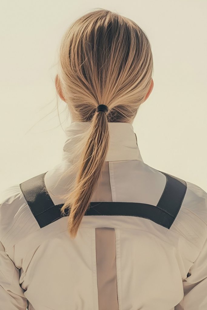 Smooth Low Ponytail