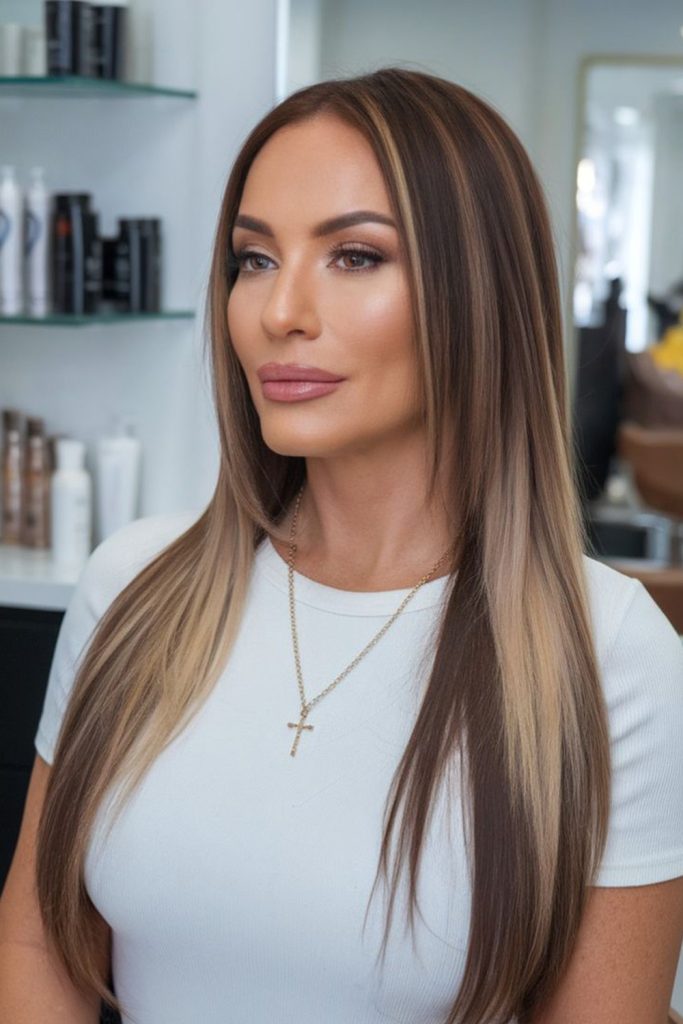 Straight Blended Highlights
