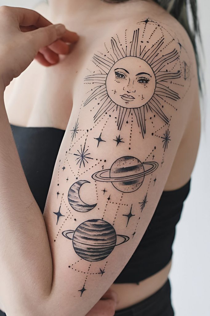Sun and Moon