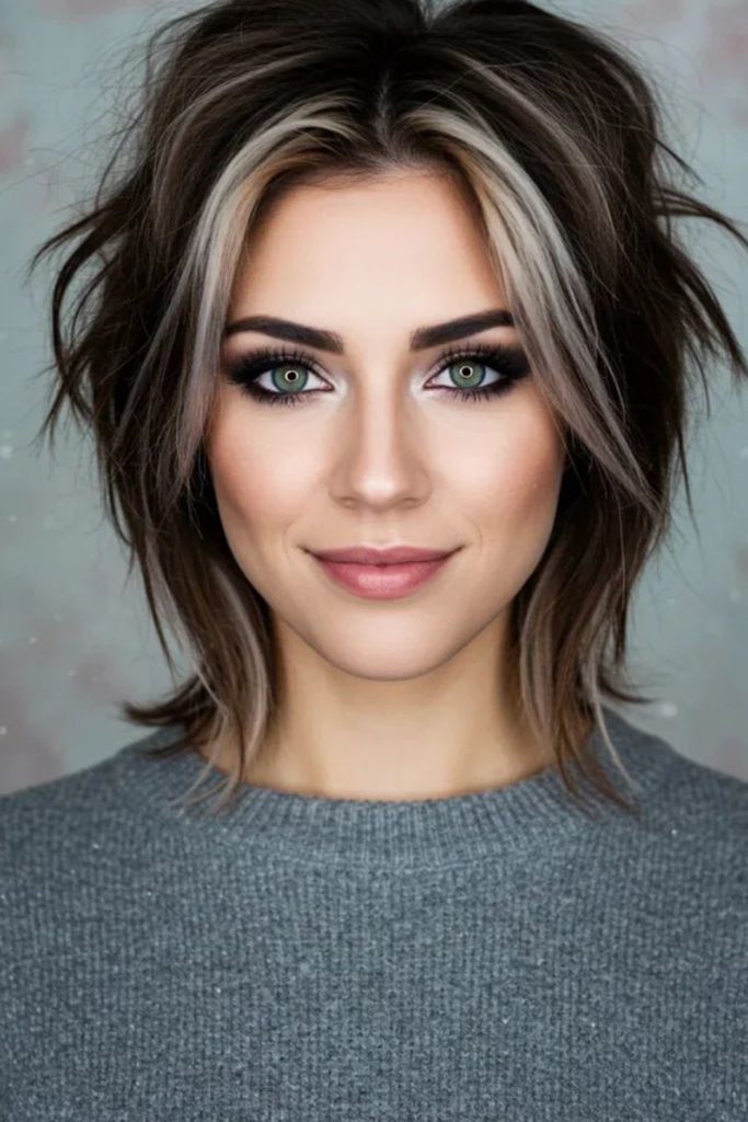 Wolf Cut with Feathered Layers
