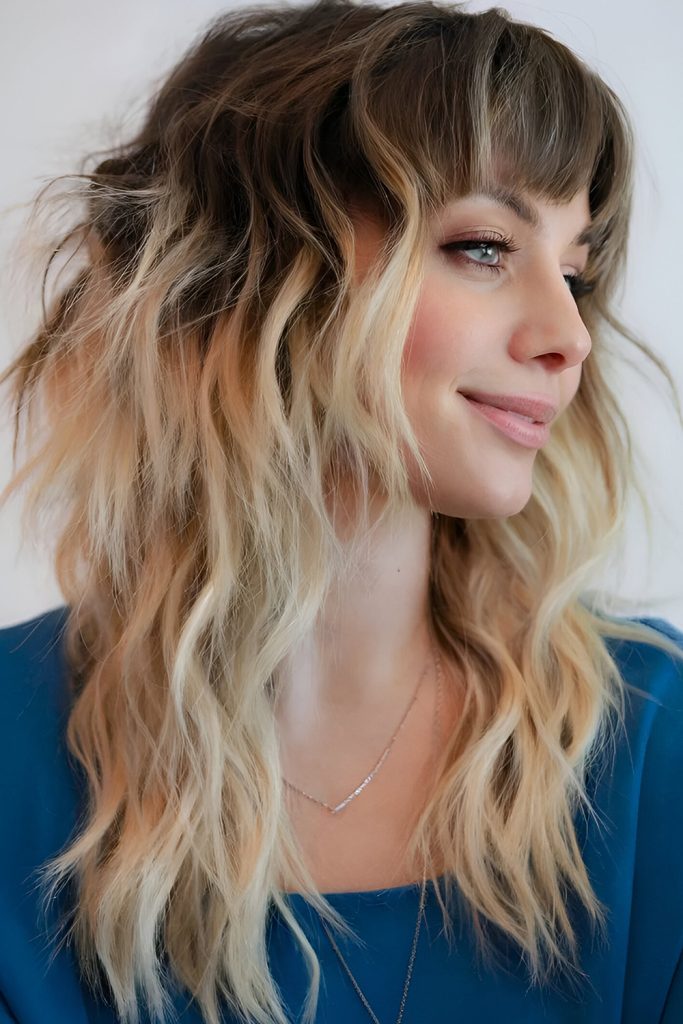 Wolf Cut with Loose Waves