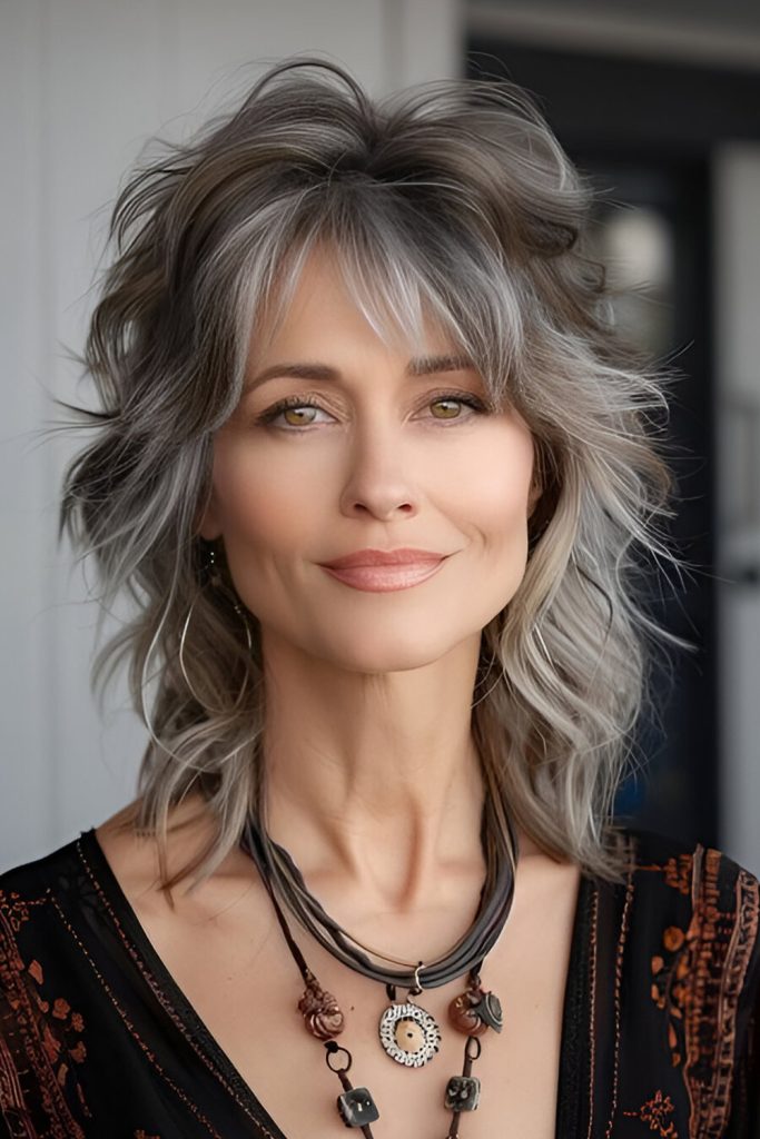 Wolf Cut with Shaggy Ends