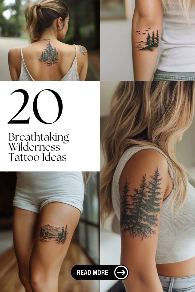 20 Breathtaking Wilderness Tattoo Ideas for Adventurous Women