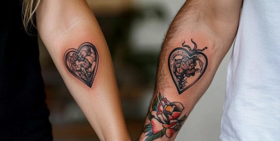 20 Matching Valentine's Day Tattoos for Long Lasting Love