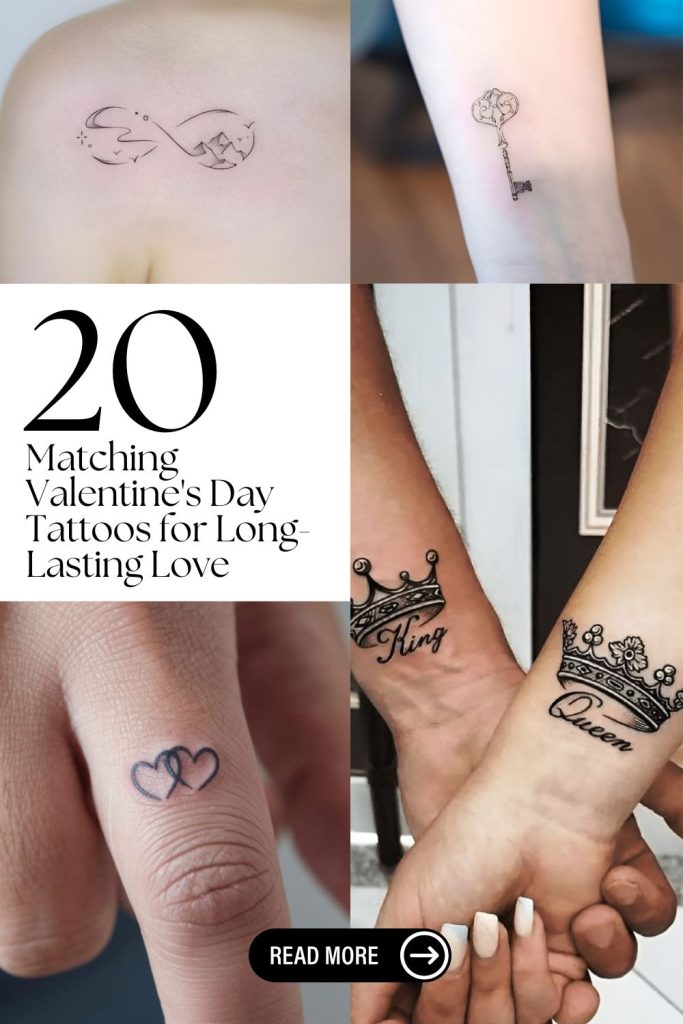 20 Matching Valentine’s Day Tattoos for Long Lasting Love