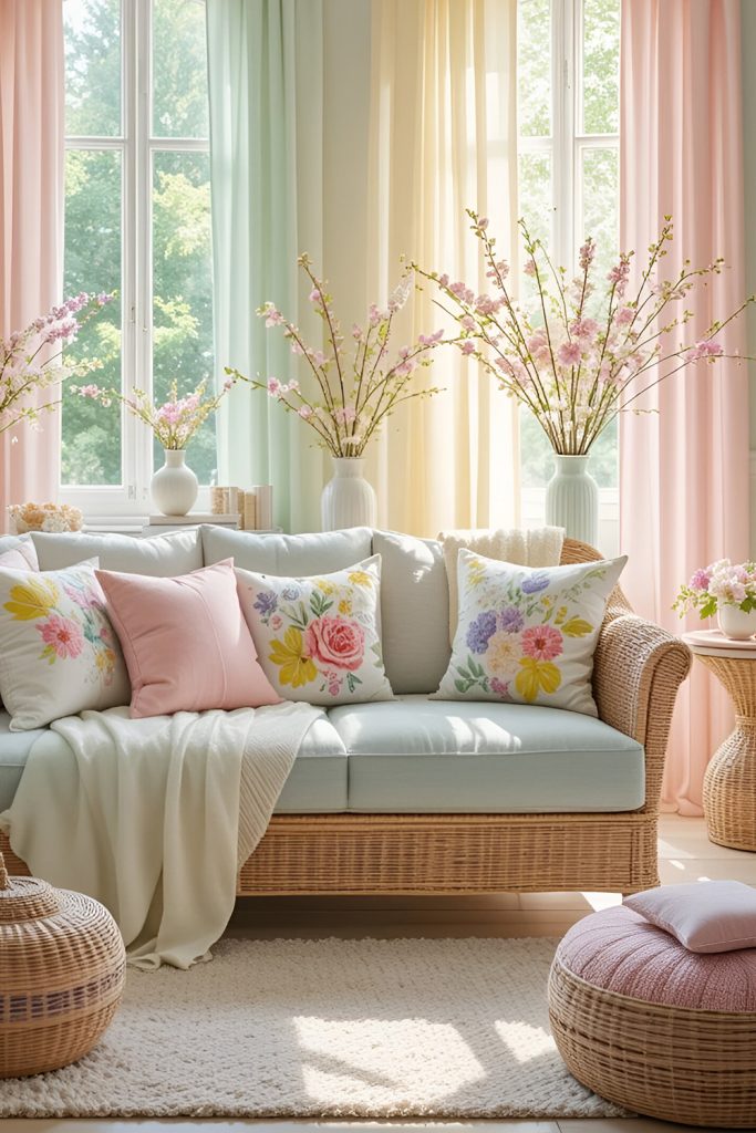 Add Fresh Flowers for a Spring Seasonal Vibe