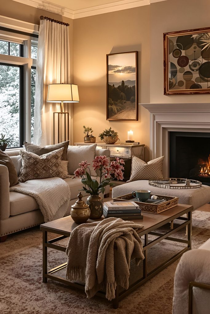 Add Layered Lighting for a Warm Glow