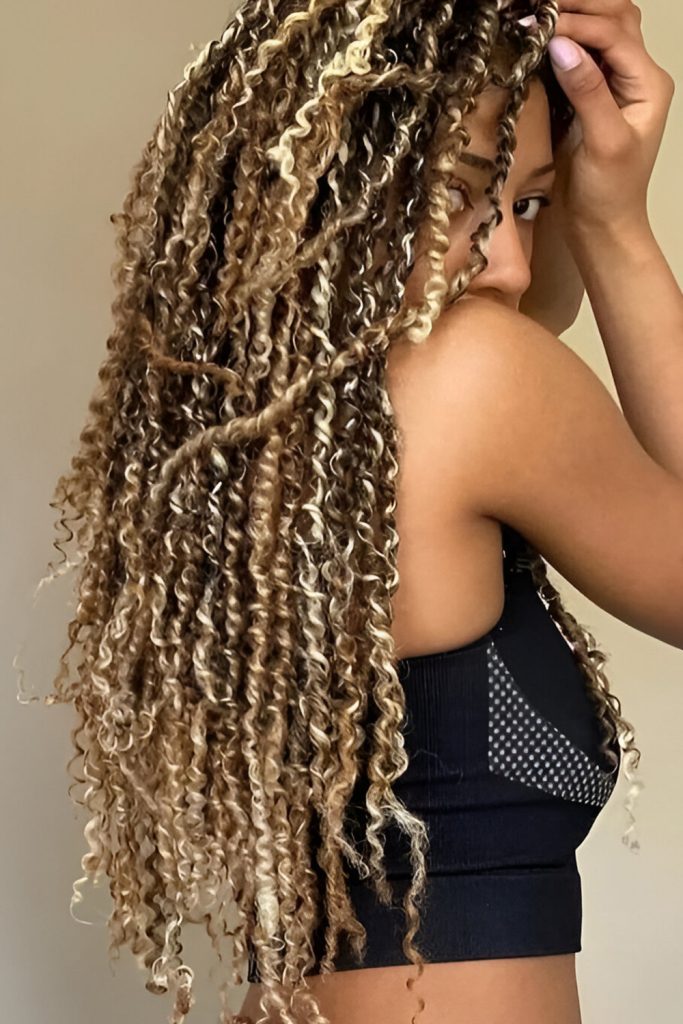 Blonde Spring Twists