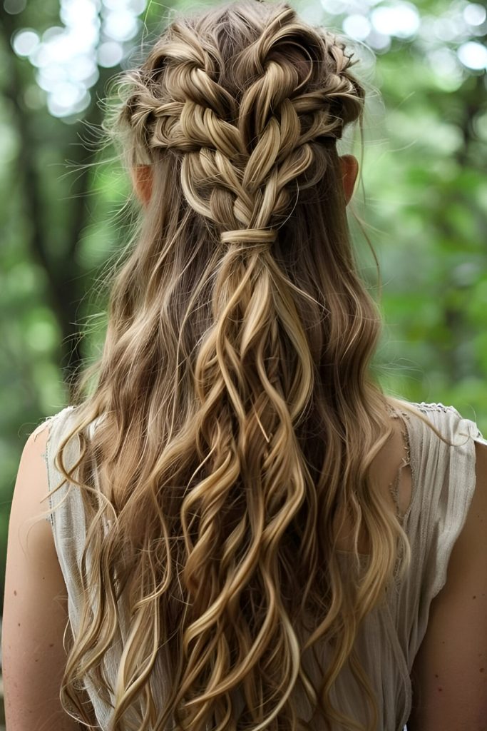 Cascading Waterfall Braid