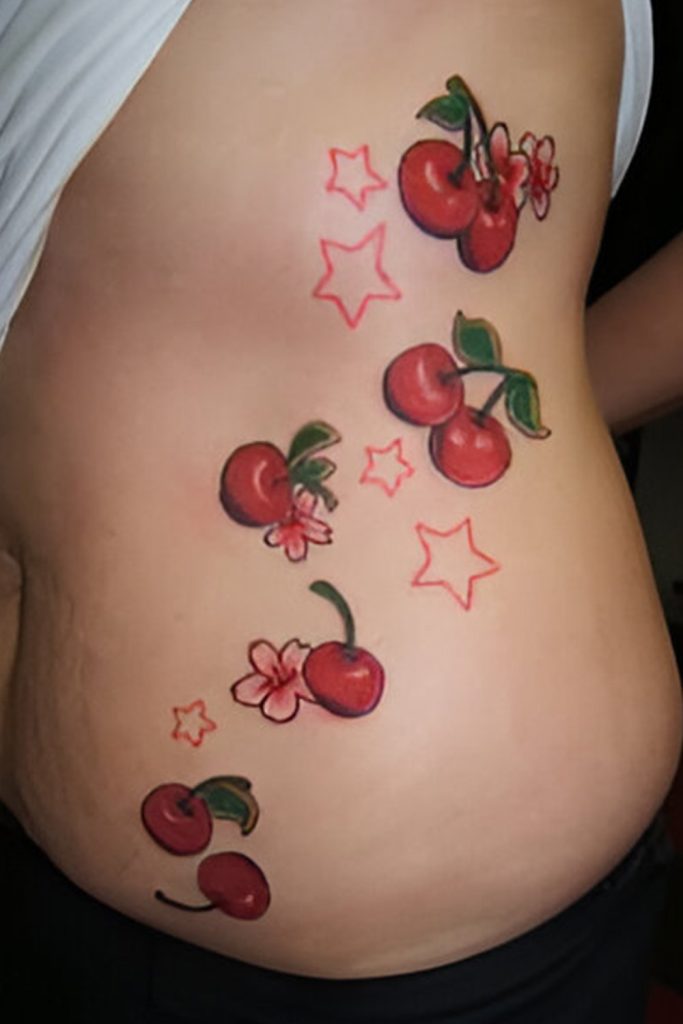 Cherry Bomb Tattoo