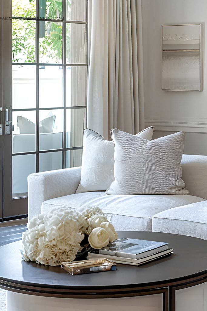 Choose Light and Off White Finish Furniture