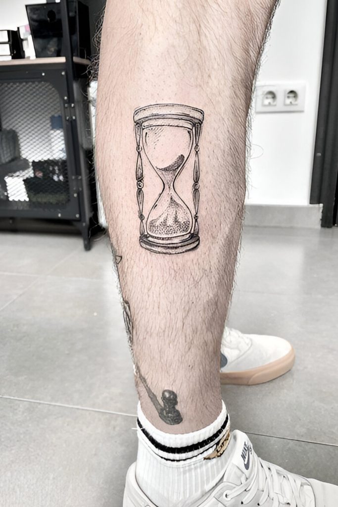 Clock or Hourglass Design