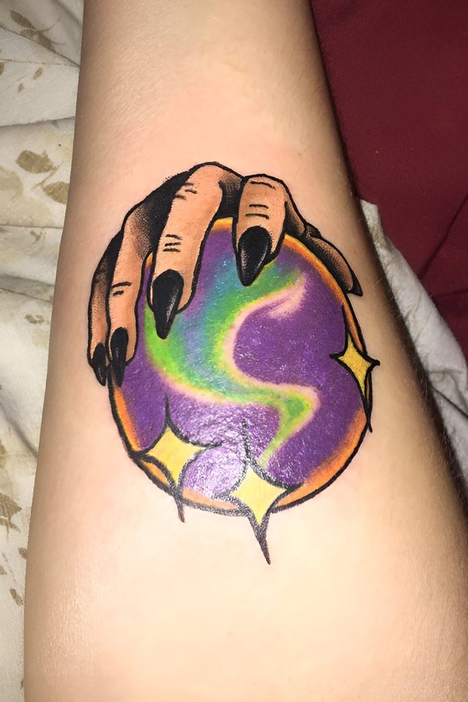 Crystal Ball Tattoos The Power of Divination