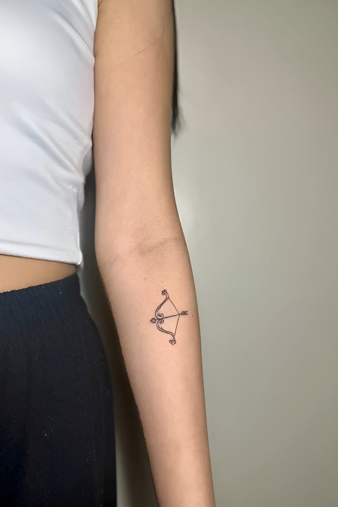 Cupid's Bow and Arrow