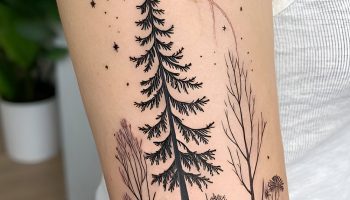 Enchanted Forest Tattoos Entrance to Another Dimension