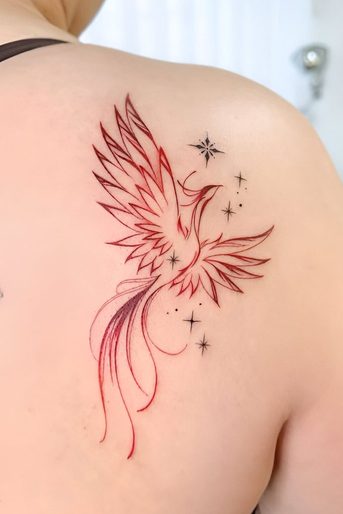 Enchanted Phoenix Tattoos Renewal and Rebirth