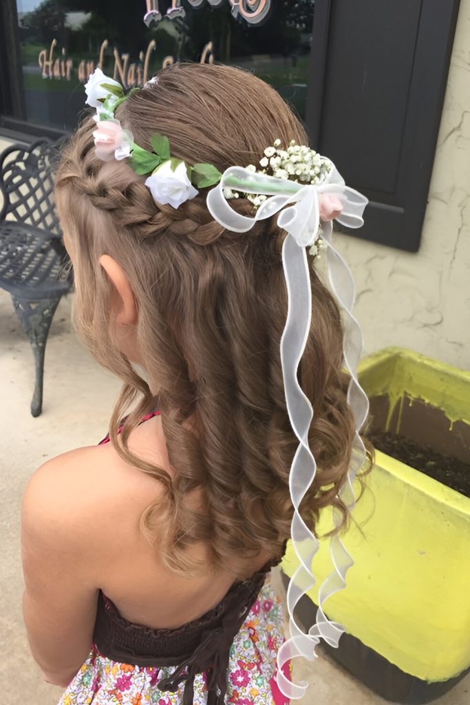 Flower Crown Braids