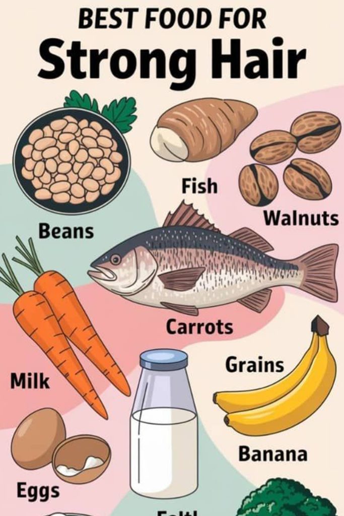Follow a Hair Healthy Diet