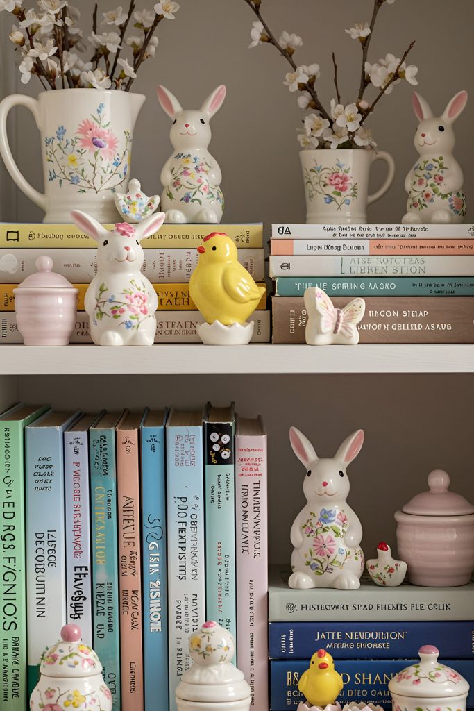 Give Your Bookshelves a Spring Makeover