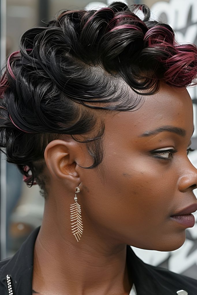 Glamorous Finger Waves