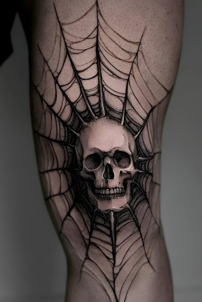 Gothic Skull Tattoo