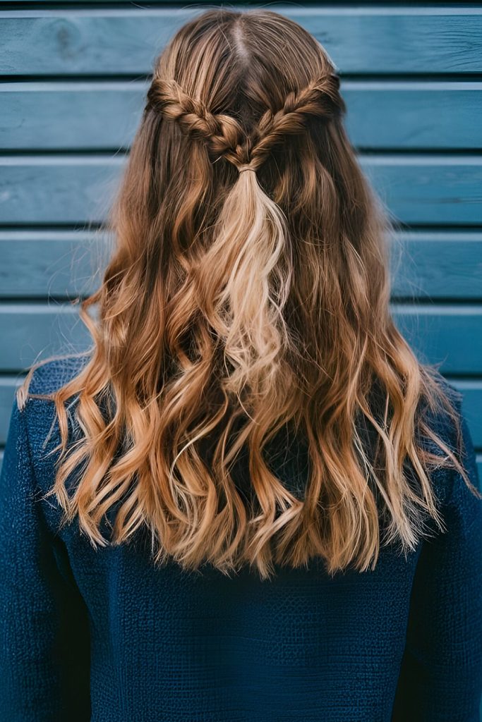Half Up, Half Down