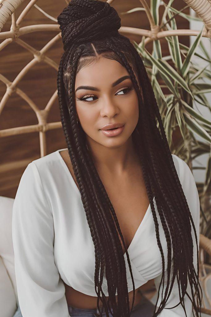 Half Up, Half Down Twists