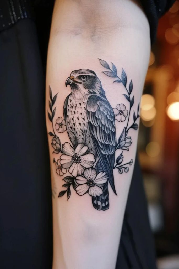 Hawk Eye Tattoo
