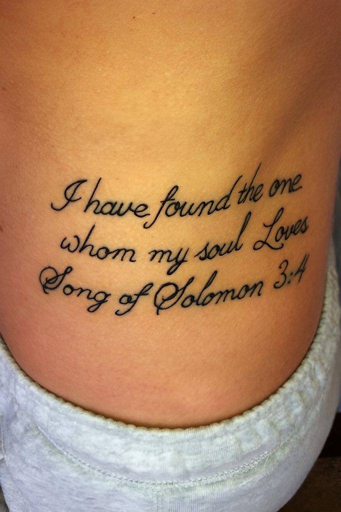 I have found the one whom my soul loves – Song of Solomon 3 4