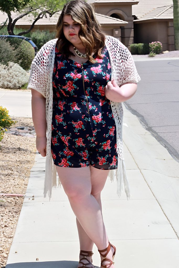 Kimono Over Romper