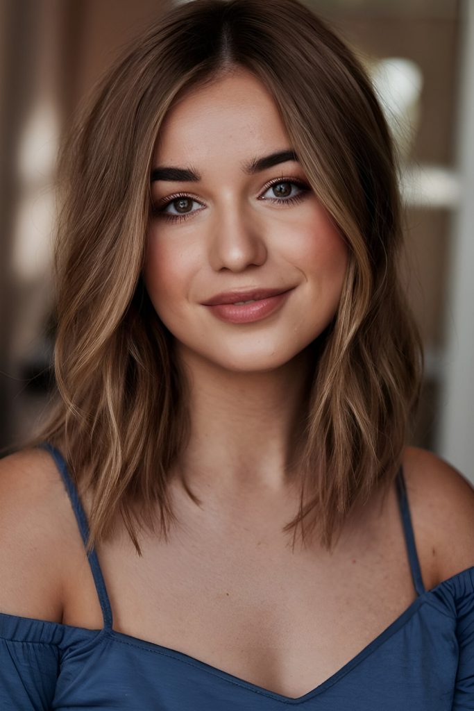 Layered Shoulder Cut