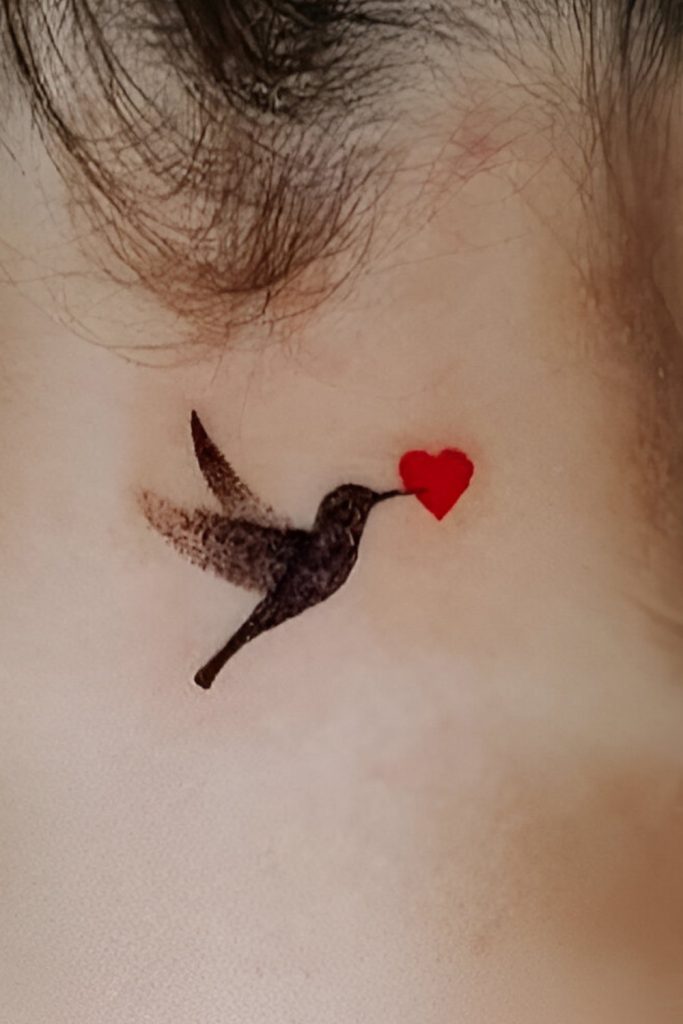 Love Birds in Flight