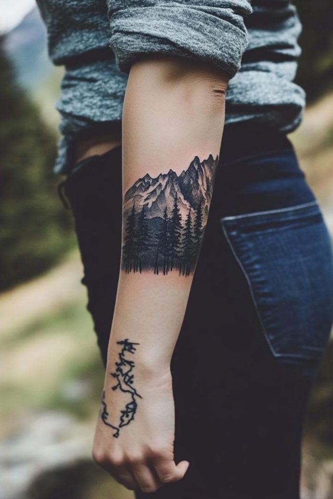 Majestic Mountain Range