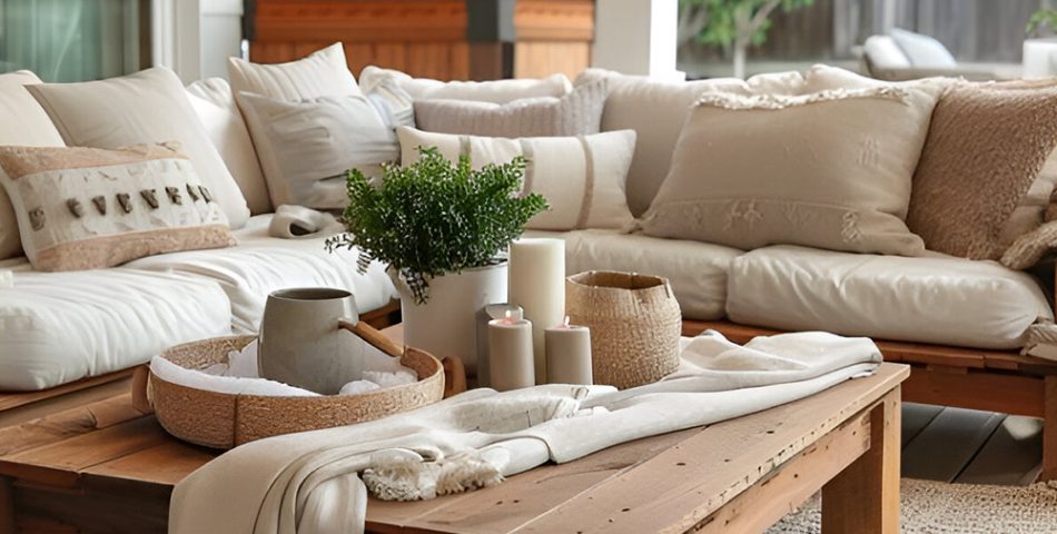 Make a Comfortable Outdoor Area with Seasonal Furnishings