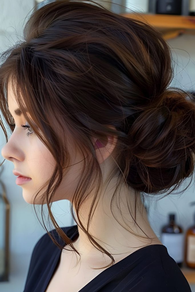 Messy Low Bun