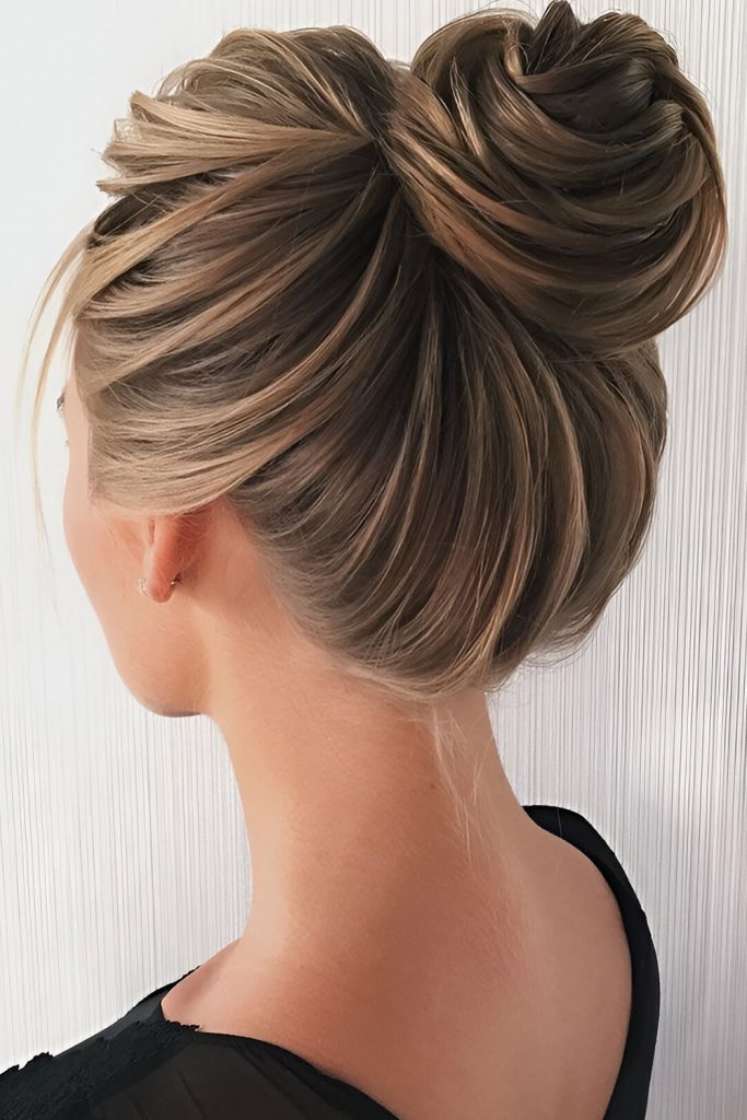 Modern High Bun