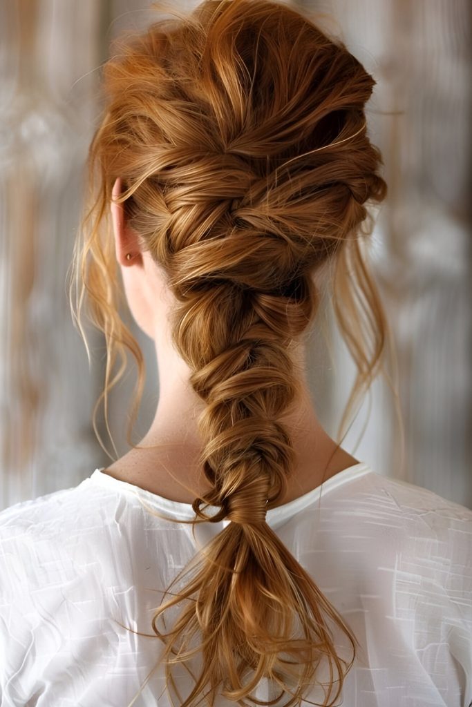 Modern Twisted Ponytail