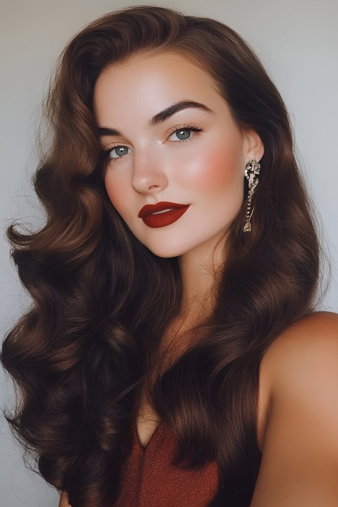 Old Hollywood Glam Waves