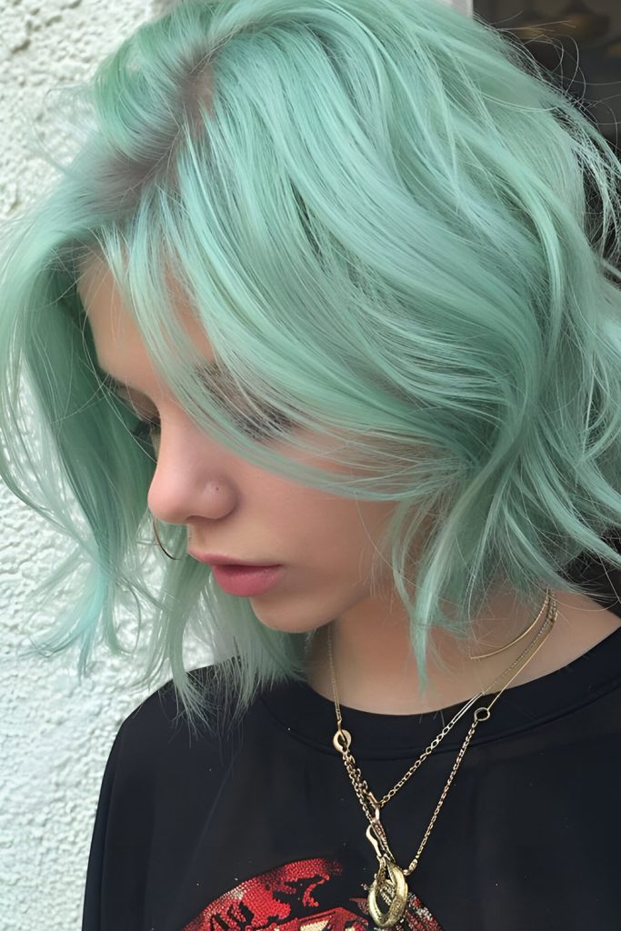 Pastel Mint Glamour