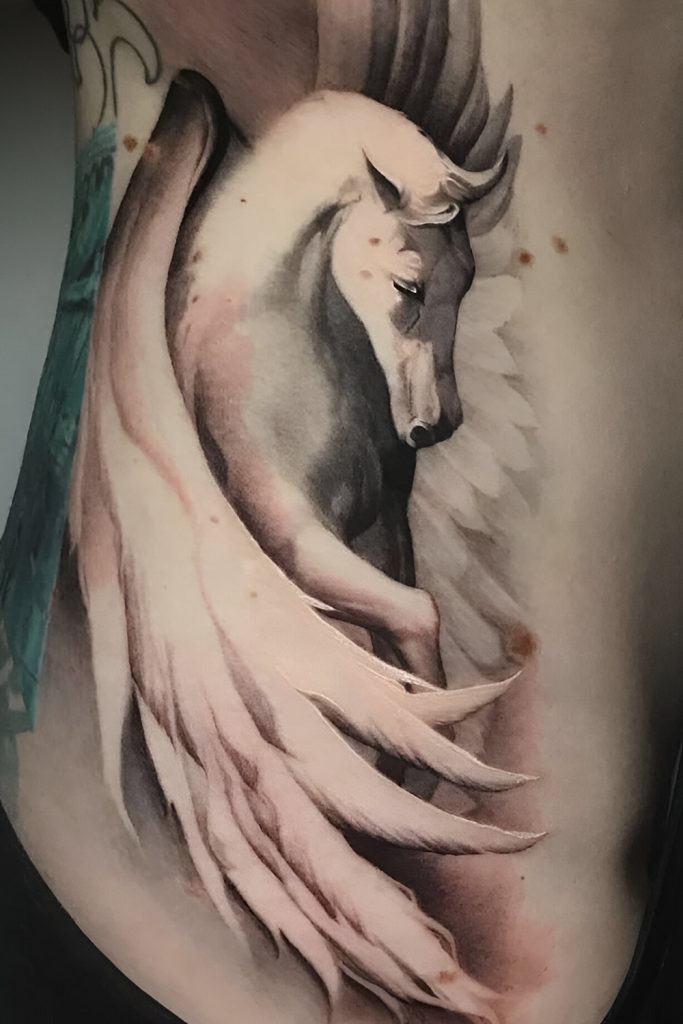 Pegasus Tattoos The Winged Horse of Legend
