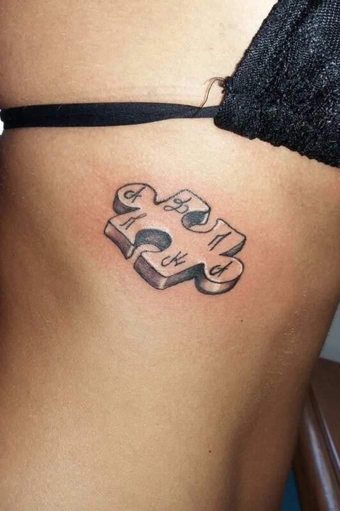 Puzzle Piece Tattoos