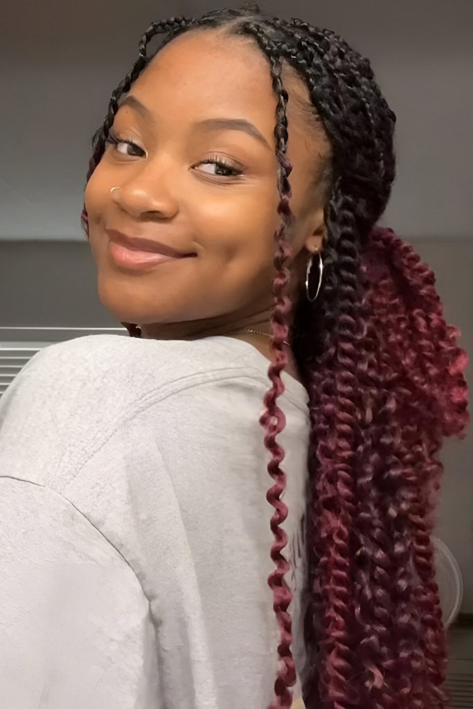 Red & Black Twists