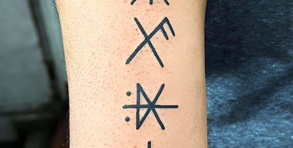 Rune Tattoos Channeling Ancient Power