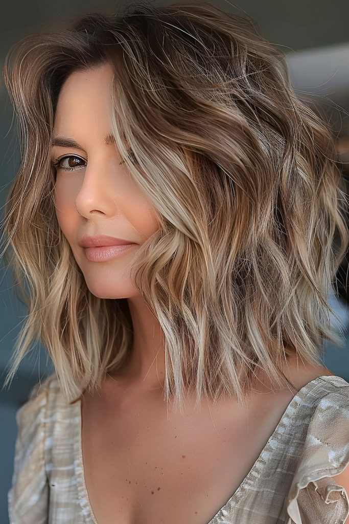Shoulder Length Lob (Long Bob)