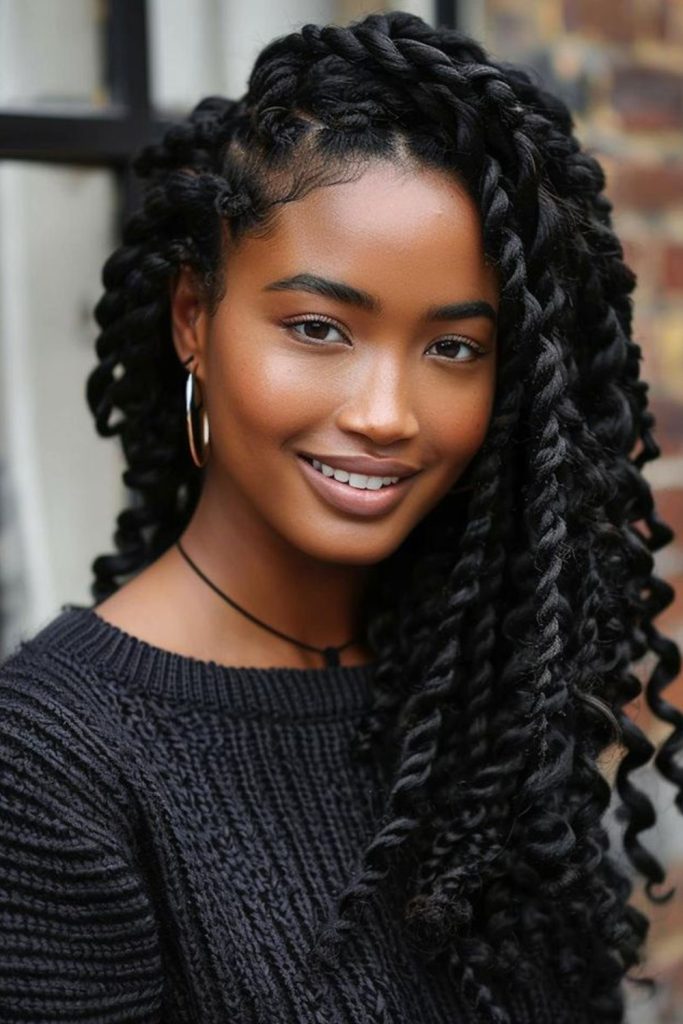 Side Swept Twists
