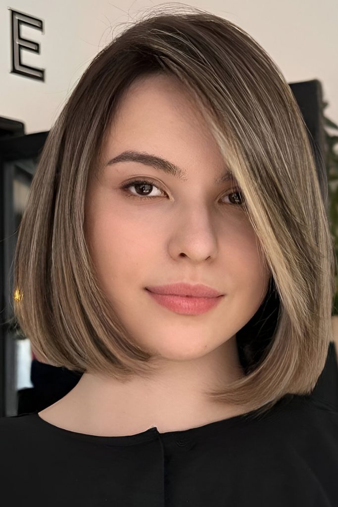 Sleek Side Part